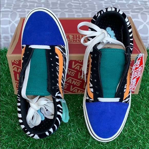 VANS COMFYCUSH OLD SKOOL ZEBRA Tldepoolsrt The WbW - Picture 4 of 16